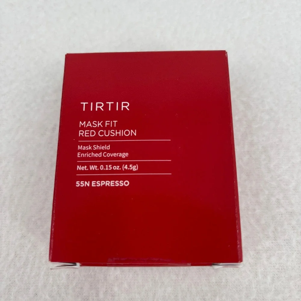 TIRTIR Mask Fit Red Cushion Foundation 55N Espresso 4.5g Mini Enriched Coverage